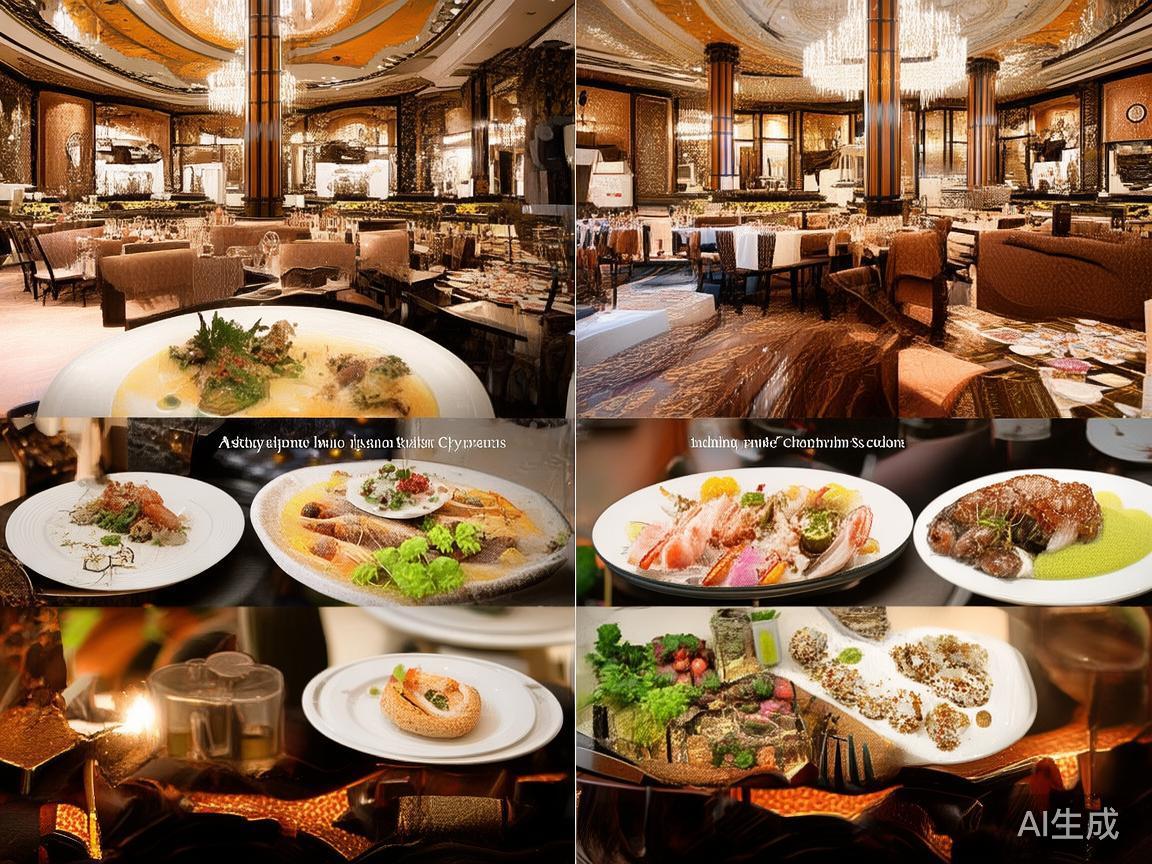 皇家赌场配备的高端餐厅涵盖东西方料理，从精致的法式